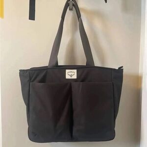 Osprey Black Laptop Tote Bag.